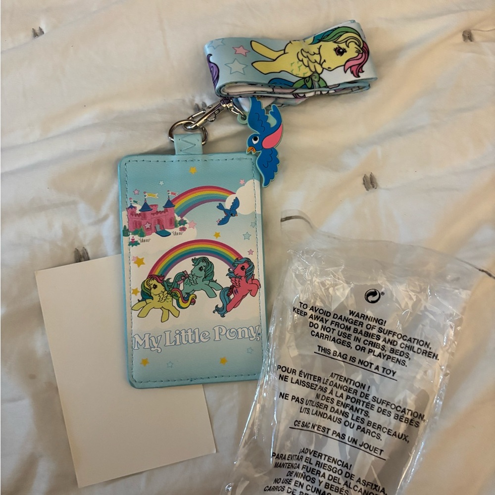 Loungefly My Little Pony Lanyard and Cardholder